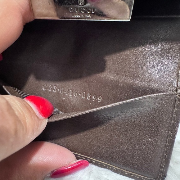 Gucci Brown Monogram key holder - Picture 7 of 7